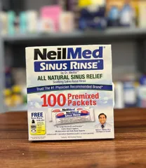 Muối rửa mũi neilmed 100 gói nguyên hộp (k kèm bình)