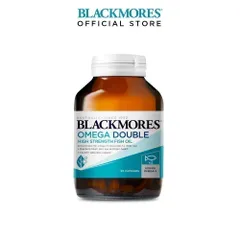 Viên Uống Dầu Cá Blackmores Double Omega High Strength Bổ Sung Omega Hỗ Trợ Cho Tim, Mắt, Da Lọ 90 Viên