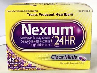 Viên uống cắt cơn đau dạ dày, ợ nóng Nexium 24hr 42 Clear Minis Capsules