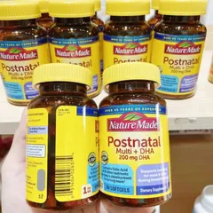 Vitamin cho phụ nữ sau sinh Nature Made Postnatal Multi DHA 60 viên 647518