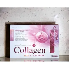Viên uống Collagen Maca-Saffron hỗ trợ tăng độ ẩm đàn hồi da (Hộp 45 viên)