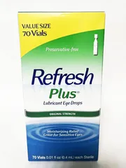 Nước nhỏ mắt Refresh nhập khẩu Mỹ Refresh Plus Lubricant Eye Drops 70 tép