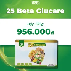 Sữa Hạt Ngũ Cốc 25 Beta Glucare - Hỗ Trợ Tiểu Đường, Chứa Beta Glucan, Thuần Chay - Hộp 625g (25 Gói)
