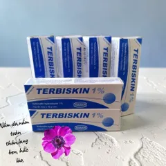 Kem bôi da TerBiskin 1% tub 15g dùng cho Da bị nấm ,lang ben , hắc lào,nấm toàn thân
