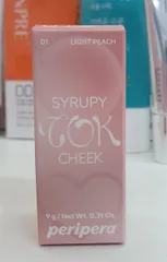 Má Hồng Kem Peripera Syrupy Tok 01 Light Peach – tạo màu má tự nhiên tươi tắn