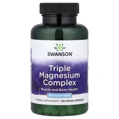 VEGAN - Viên Uống Bổ Sung Magie Triple Magnesium Complex 400mg 100 viên
