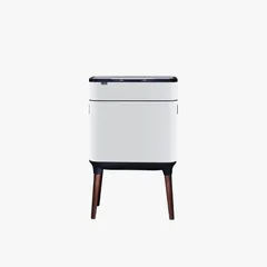 Thùng rác cảm ứng ELPHECO nắp inox 20 L có thùng rác rời bên trong, có chân & khử mùi ozone
