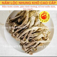 Nấm Lộc Nhung Thiên Nhiên Khô Cao Cấp