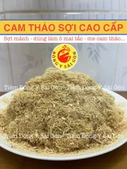 Sợi Cam Thảo 100g (Dùng Làm Ô Mai Cam Thảo) 100gram