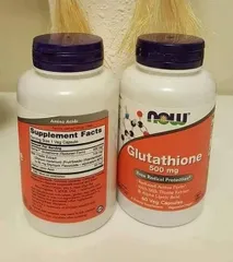 Viên Uống NOW Glutathione 500mg 60 Viên Chính Hãng USA – Thực Phẩm Bổ Sung Dinh Dưỡng, Chống Oxy Hóa