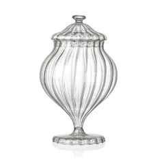 Hũ IVV Sahara trắng 25cm