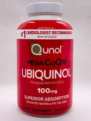 Bổ sung CoQ10 cho tim Ubiquinol Qunol Mega CoQ10 Ubiquinol 100mg 120 viên 652343