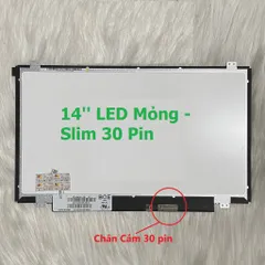 Màn hình Laptop Dell Inspiron 14 3000 3441 3442 3443 N3441 N3442 N3443 kích thước 14'' LED Mỏng - Slim 30 Pin