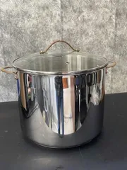 NỒI LUỘC GÀ INOX CIWETE VUNG KÍNH – 32CM