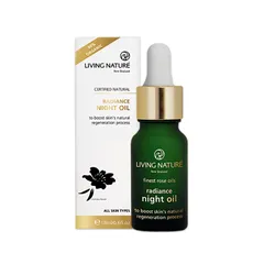 Dầu dưỡng sáng da ban đêm, ngăn ngừa nám Living Nature Radiance Night Oil 18ml