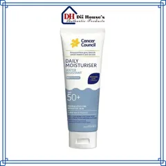 [Nhập khẩu] Kem Chống Nắng Dưỡng Ẩm & Chống Nước Dành Cho Da Mặt Cancer Council Face Day Moisturizer Water Resistant Matte Finish SPF50+ UVA-UVB 75ml.