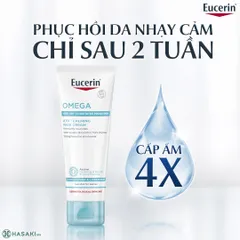 Kem Dưỡng Da Eucerin Omega Ato Control 50ml – Làm Dịu, Giảm Kích Ứng và Cấp Ẩm Cho Da Khô Nhạy Cảm, Phù Hợp Trẻ Sơ Sinh