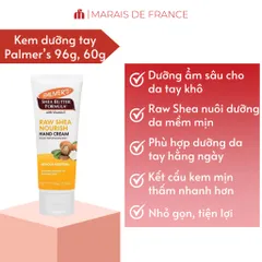 Kem dưỡng da tay Palmer's Shea Butter Formula Raw Shea Nourish Hand Cream