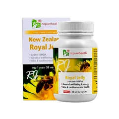 Viên uống sữa ong chúa NZ Pure Health Royal Jelly 30 viên