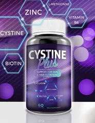 CYSTINE Plus –Hỗ trợ hình thành keratin cho mái tóc chắc khỏe, da sáng mịn  khỏe đẹp tự nhiên (60 viên)