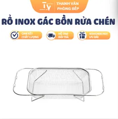 RỔ INOX GÁC BỒN RỬA CHÉN (TV1537)