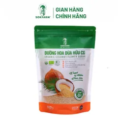 Đường hoa dừa hữu cơ Organic Sokfarm 300g 656636