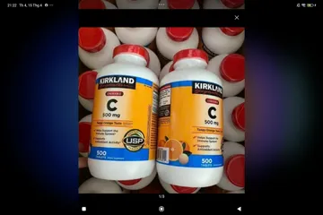 Thực phẩm chức năng Viên uống bổ sung vitamin C 500mg Kirkland 500 viên của Mỹ