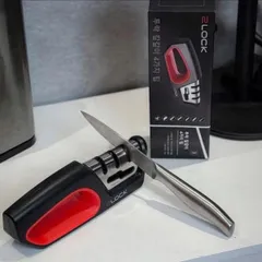 Dụng cụ mài dao/kéo 2 in 1 siêu xịn đẹp 2Lock Korea