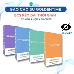 Combo 4 hộp BCS kéo dài thời gian size 52mm siêu hot, mua 4 tặng 1 hộp