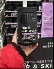 viên uống Multi Collagen Sports Research 180 viên của Mỹ
