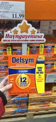 Delsym Cough Relief 12 Hour Orange Flavor 148ml 657886