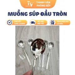 Muỗng súp 304 đầu tròn (TV1515)