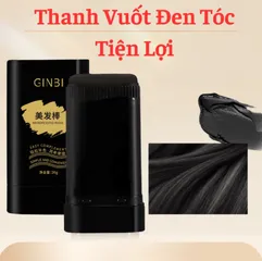 Thanh Sáp Vuốt Đen Tóc Bạc Có Răng Cưa Dạng Thỏi 20g
