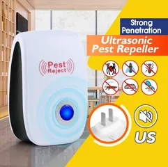 COMBO 2 CÁI RẺ HƠN 25% Máy đuổi muỗi, đuổi chuột siêu âm  - Không tiếng động - Thiết bị đuổi côn trùng vườn nhà 