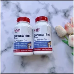 Schiff Glucosamine 2000Mg Plus Vitamin D3 150Viên Hỗ Trợ Xương Khớp Của Mỹ