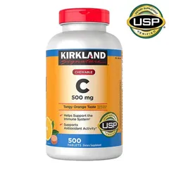 Thực phẩm chức năng Viên uống bổ sung vitamin C 500mg Kirkland 500 viên của Mỹ 659361