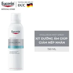 Xịt Dưỡng Ẩm Eucerin Cho Da Nhạy Cảm - Hyaluron Moisturizing Mist Spray