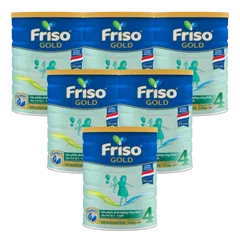 Combo 6 Sữa Friso Gold số 4 1400g (2-6 tuổi)