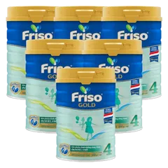 Combo 6 lon Friso Gold 4, 2 - 6 tuổi (850gr)