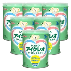 Combo 6 Thực phẩm bổ sung Icreo Learning Milk số 3 820g