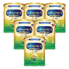 Combo 6 Sữa Enfagrow A+ NeuroPro 3 C-Sec 800g (2-6 tuổi)