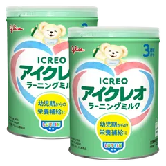 Combo 2 Thực phẩm bổ sung Icreo Learning Milk số 3 820g