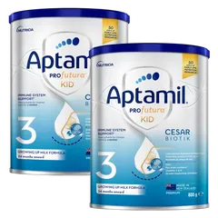 Combo 2 sữa Aptamil Profutura KID Cesarbiotik 3 800g (Từ 2 tuổi)