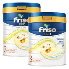Combo 2 lon SPDDCT Friso Pro 3, 800g (trên 2 tuổi)