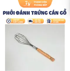 Phới Đánh Trứng Cán Gỗ Cứng Cáp (TV1548)