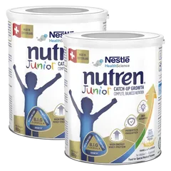 Combo 2 lon Thực phẩm dinh dưỡng y học Nutren JUNIOR 800g (1-10 tuổi)