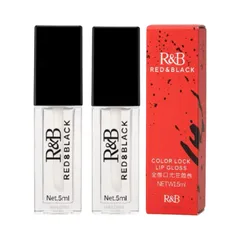 Son Bóng Không Màu R&B Red & Black Khóa Màu Son Dưỡng Ẩm Môi Căng Mọng 5ml 670139