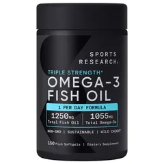 Viên uống dầu cá Omega 3 SR Fish Oil 150 viên của Mỹ