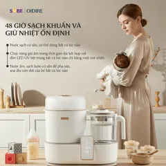 Máy hâm sữa và tiệt trùng bình sữa Oidire ODI02A