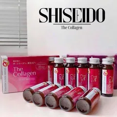 Nước Uống Collagen Shiseido 10 Lọ - Tăng Cường Đẹp Da, Căng Mịn, Dinh Dưỡng Da Hoàn Hảo